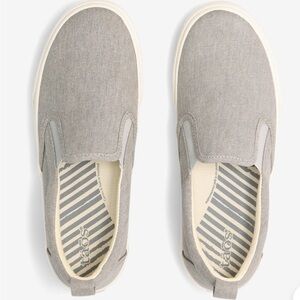 Taos Footwear Gray Slip-On Loafers Women's Size 8.5 Comfort Shoes